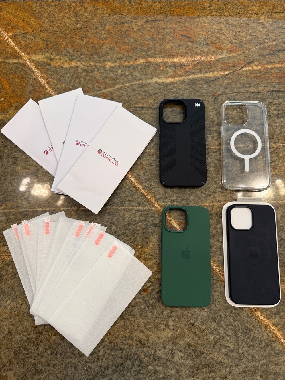 Apple Phone Case / Screen Protector Bundle